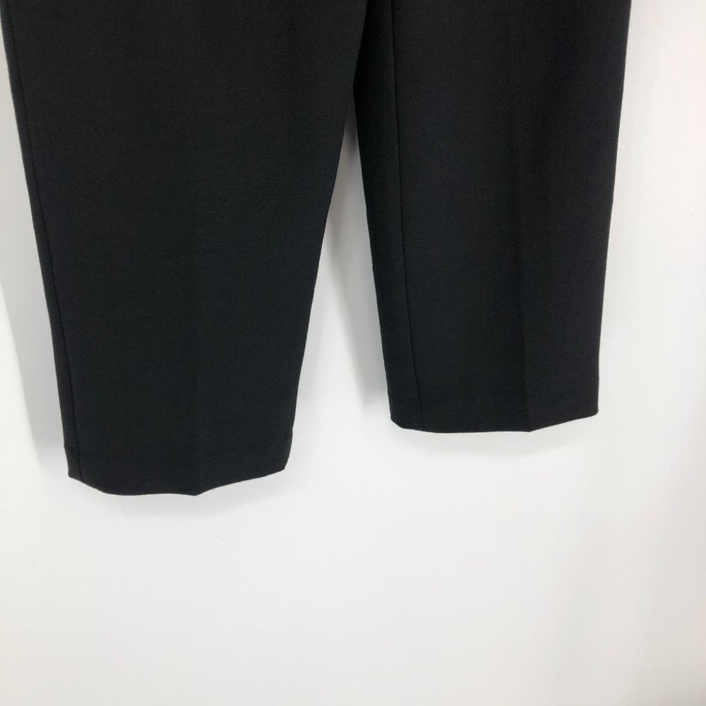 Le fou Wilfred Aritzia Black Dress Pants with Gold front buttons Size 00 - Picture 11 of 16